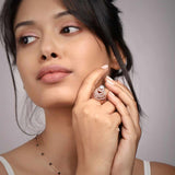 Zesty Statement Cocktail Ring