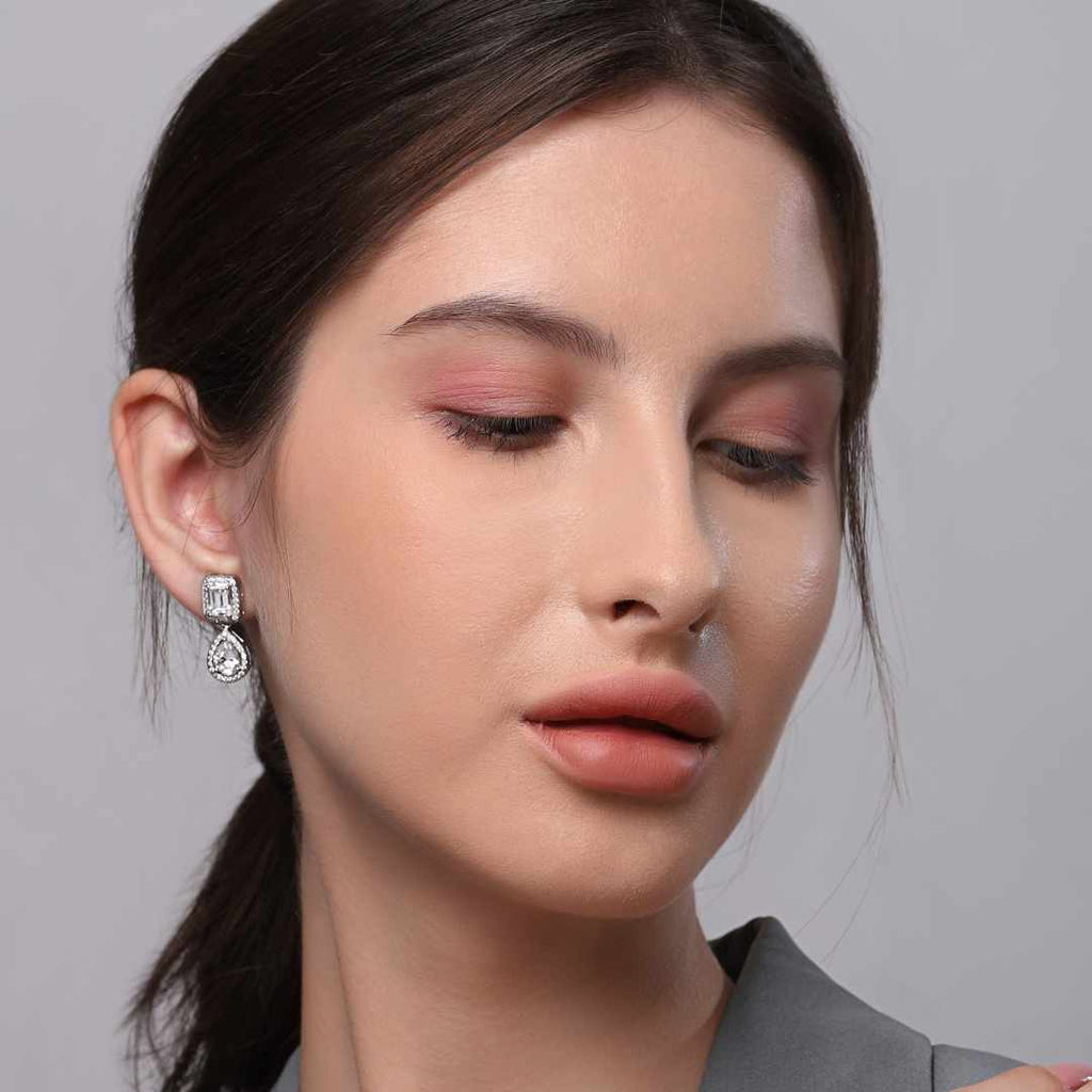 Glim Silver Earrings