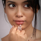 Zesty Statement Cocktail Ring