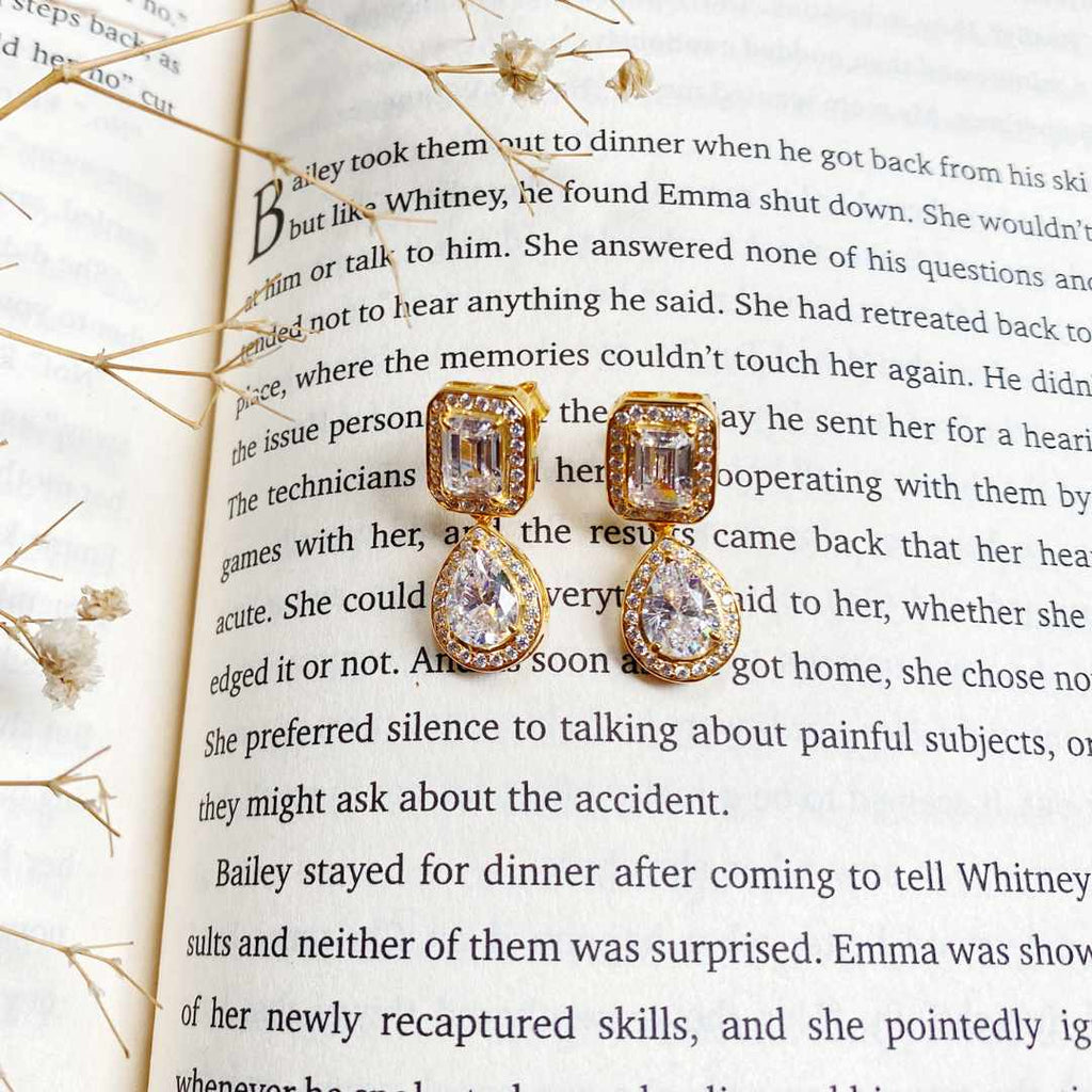Glim Silver Earrings