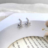 Aster Drop Helix Earrings