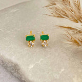 Bitsy Helix Silver Studs