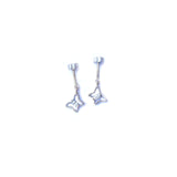 Butterfly Drop Helix Earrings