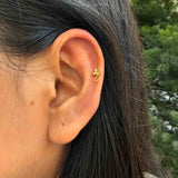 Ganesha Silver Earstuds