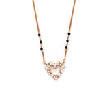 Heart Silver Mangalsutra