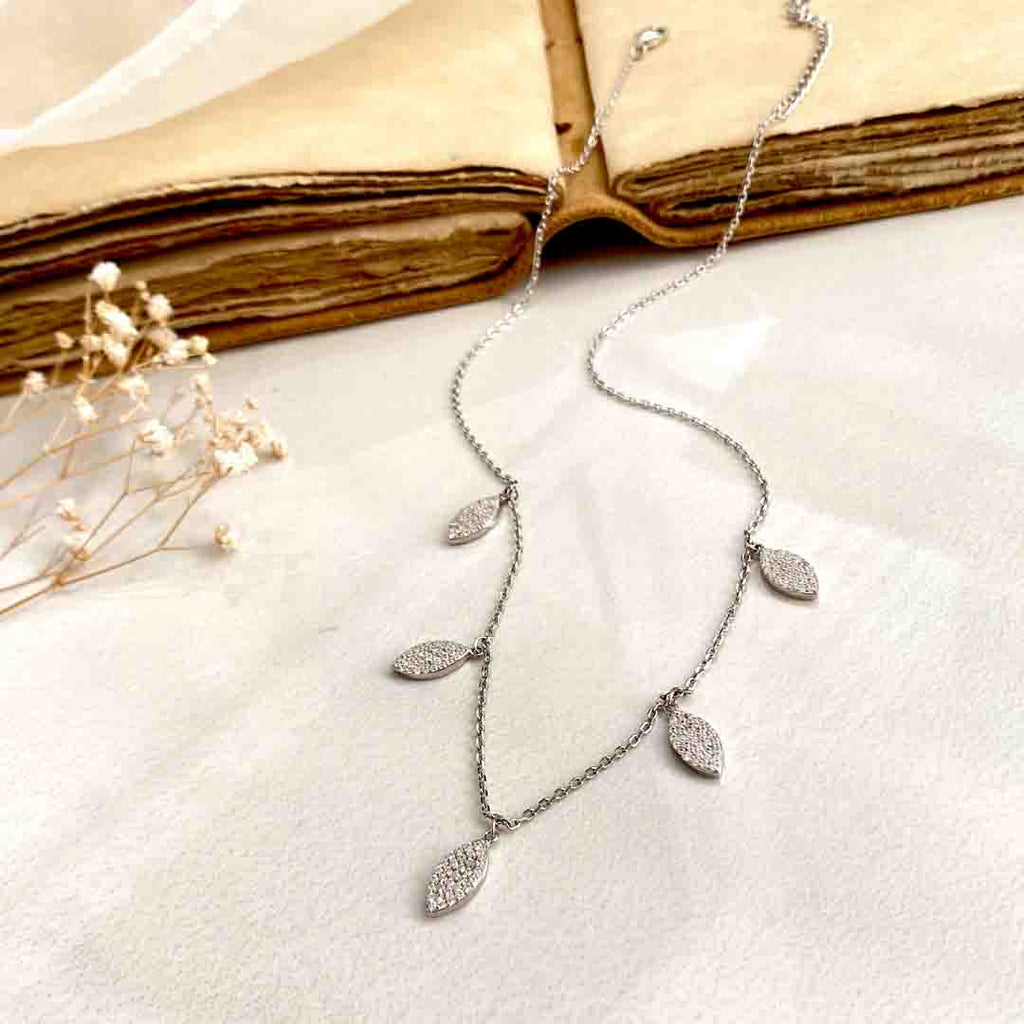 Marquise Charm Necklace