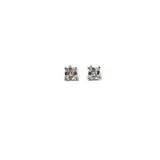 Mini Asscher Cut Studs - Boldiful