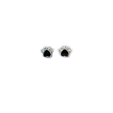 Paw Silver Studs