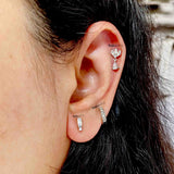 Pear Drop Helix Earstuds