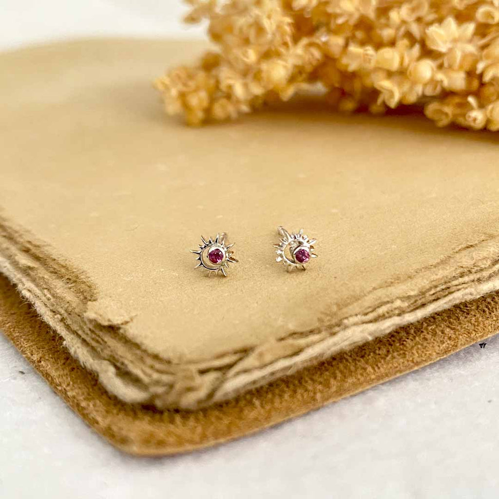 Sunshine Silver Studs