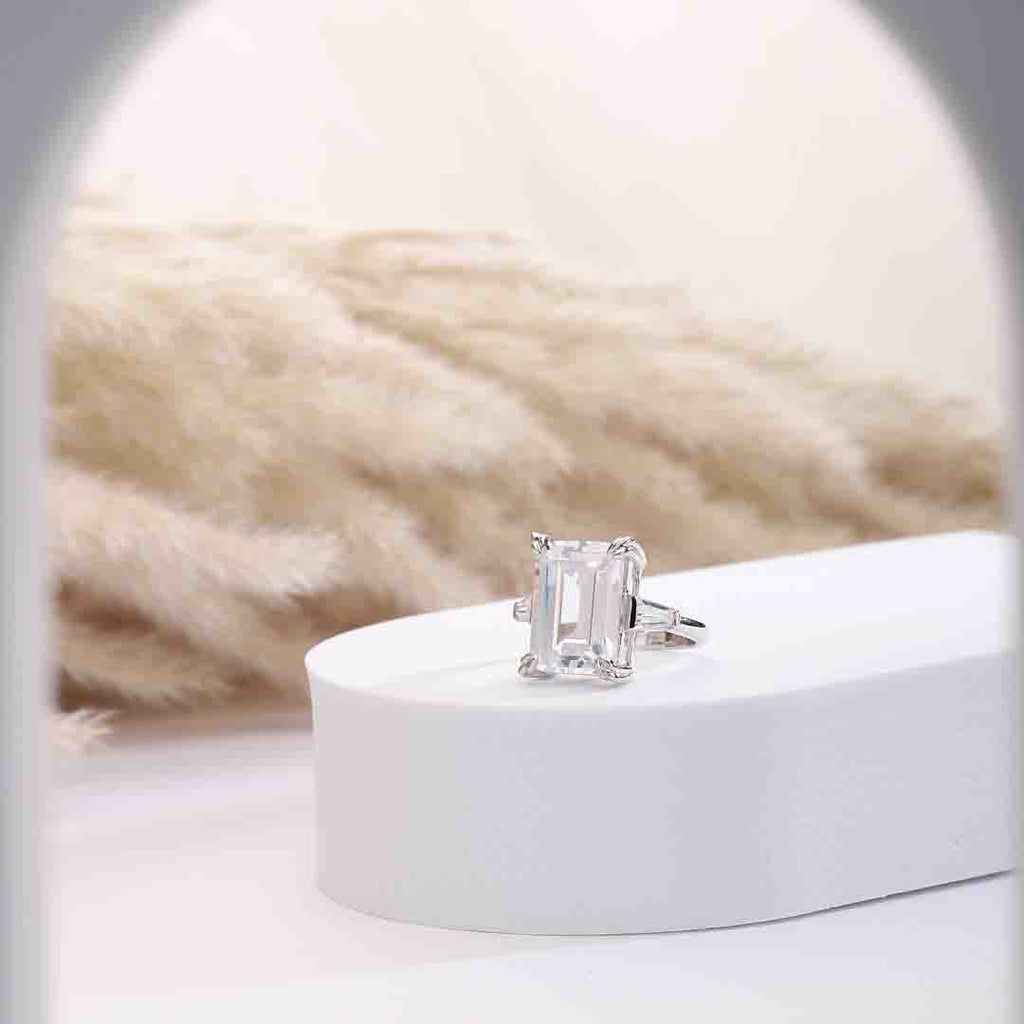 Timeless Emerald Cut Ring