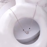 Trio Leaf Silver Mangalsutra