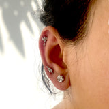 Pear Drop Helix Earstuds
