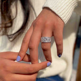 Zigzag 925 Silver Band