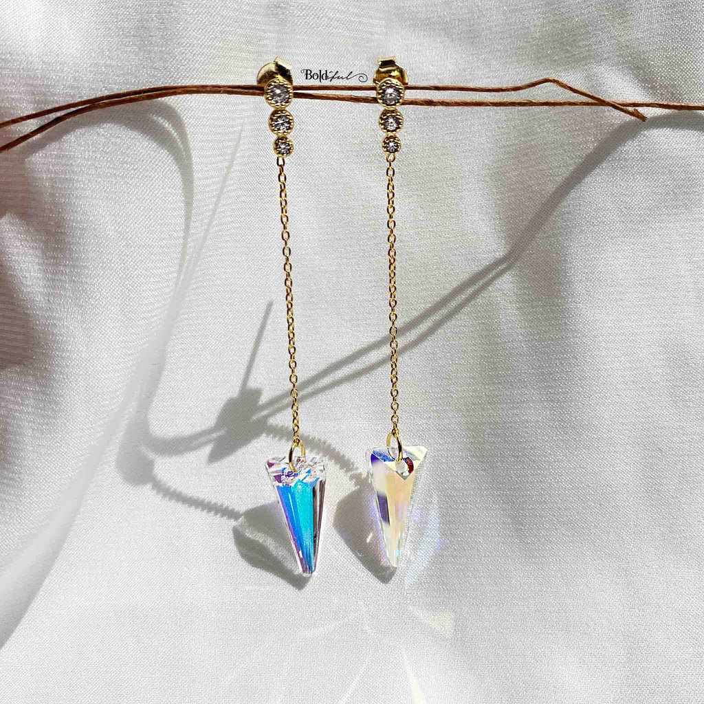 Arrow Silver Earrings - Boldiful