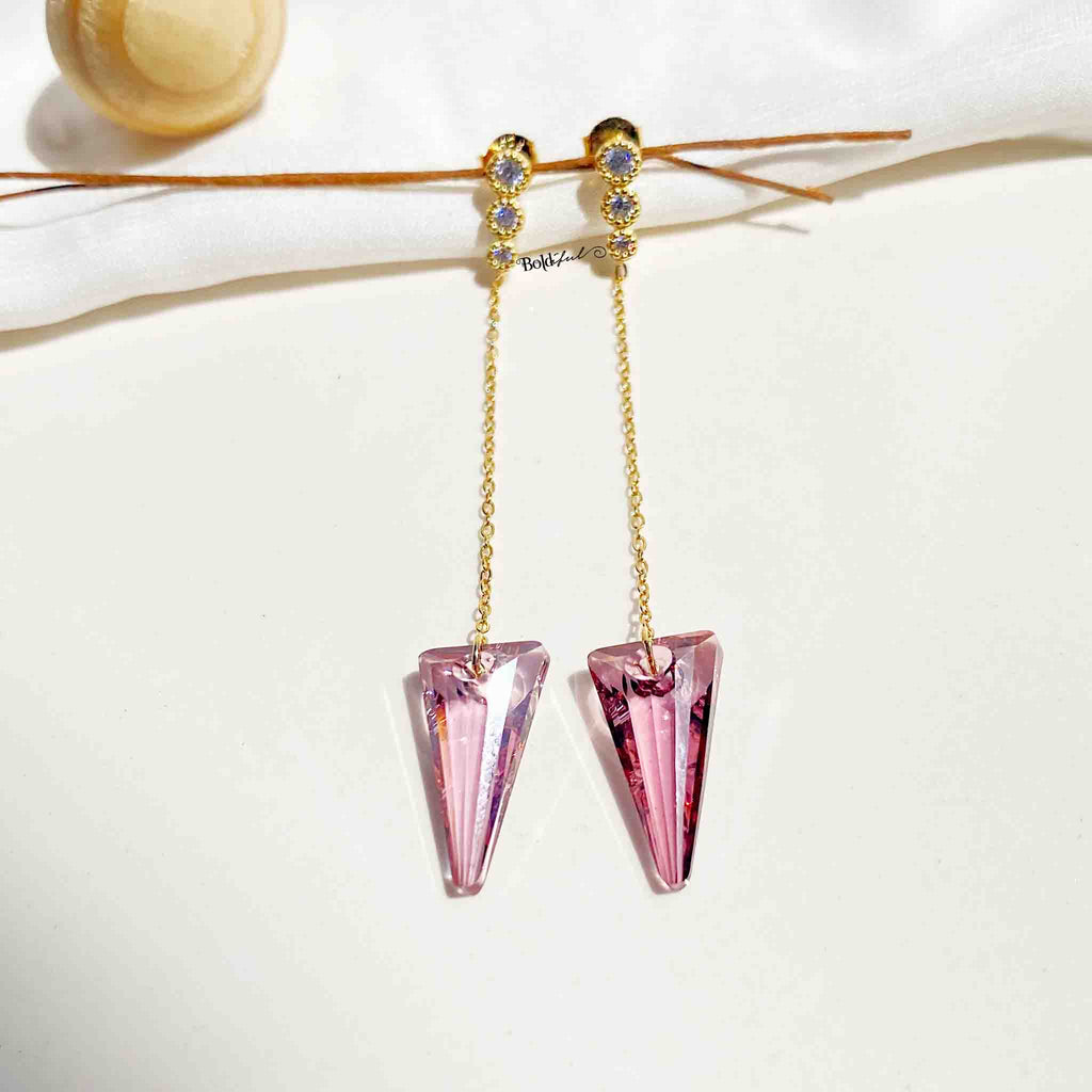 Arrow Silver Earrings - Boldiful