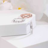 Avid Stackable Silver Bands- Boldiful