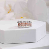 Avid Stackable Silver Bands- Boldiful