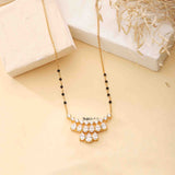 Beaut Silver Mangalsutra - Boldiful