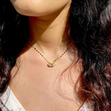 Belle Moissanite Gold Mangalsutra - Boldiful