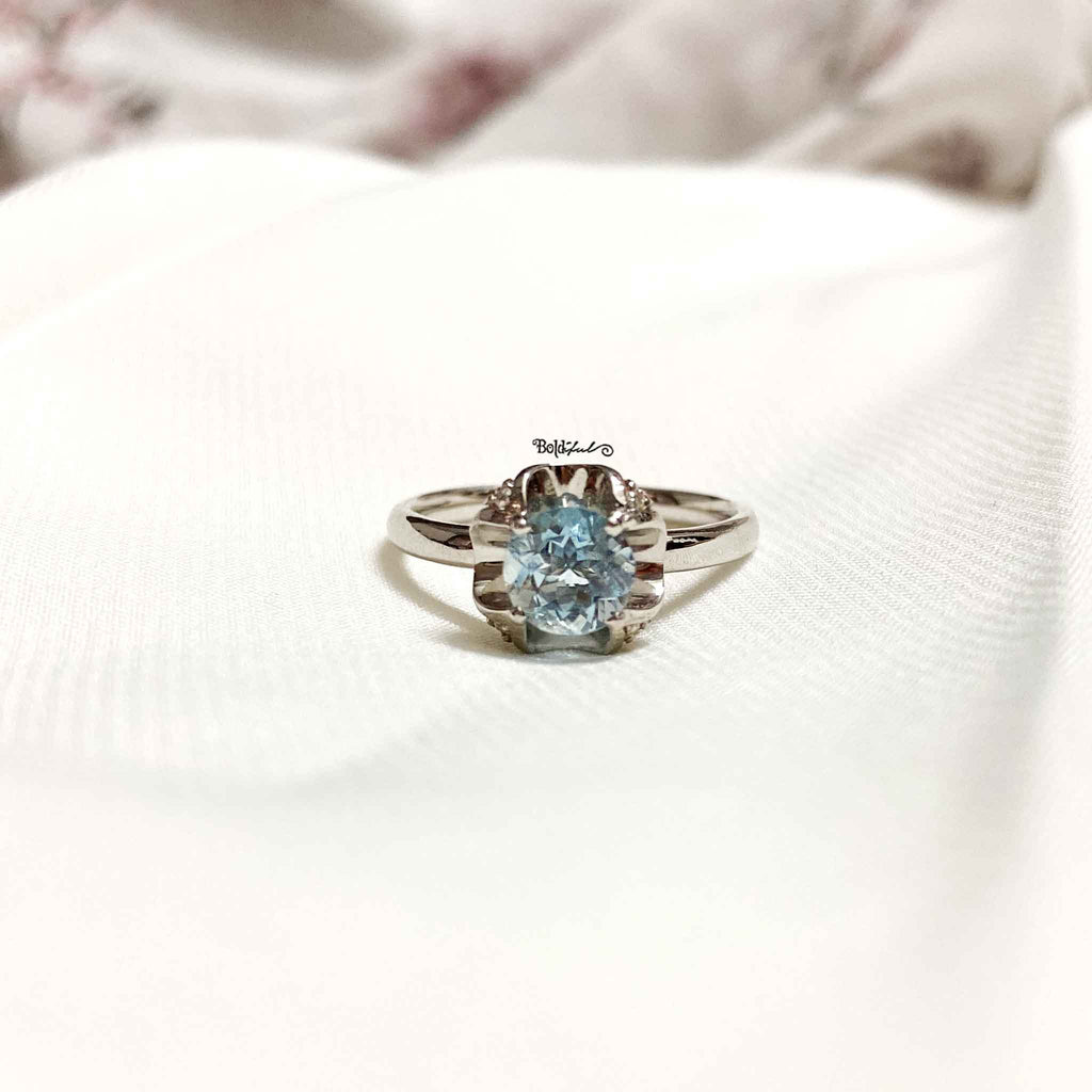 Bluesea Aquamarine Ring - Boldiful