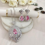 Blush Pink Pendant Set