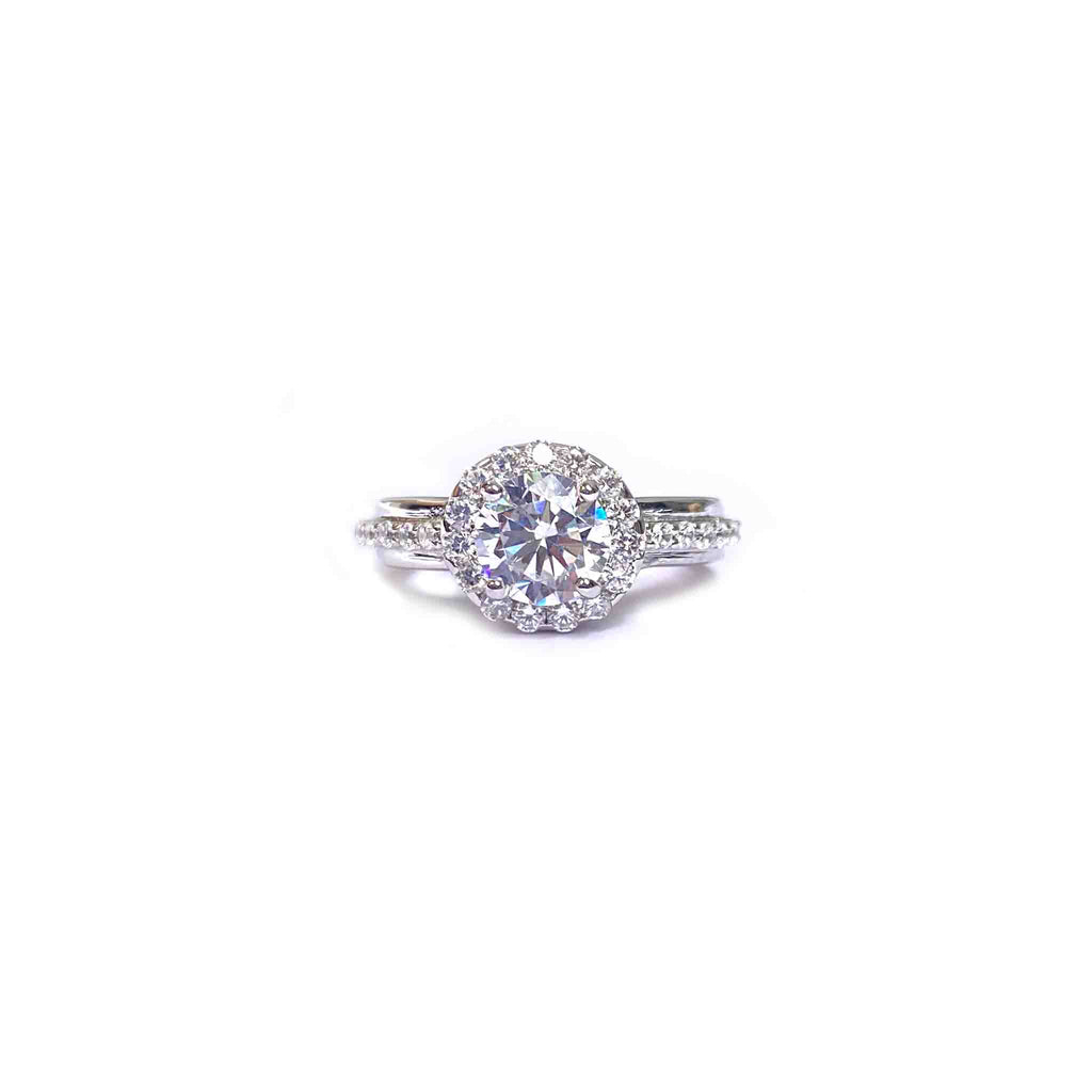 Brim Halo Silver Ring - Boldiful