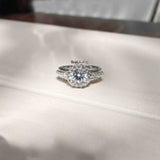 Brim Halo Silver Ring - Boldiful