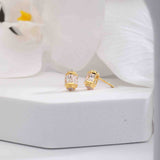 Brio Minimal Silver Studs - Boldiful