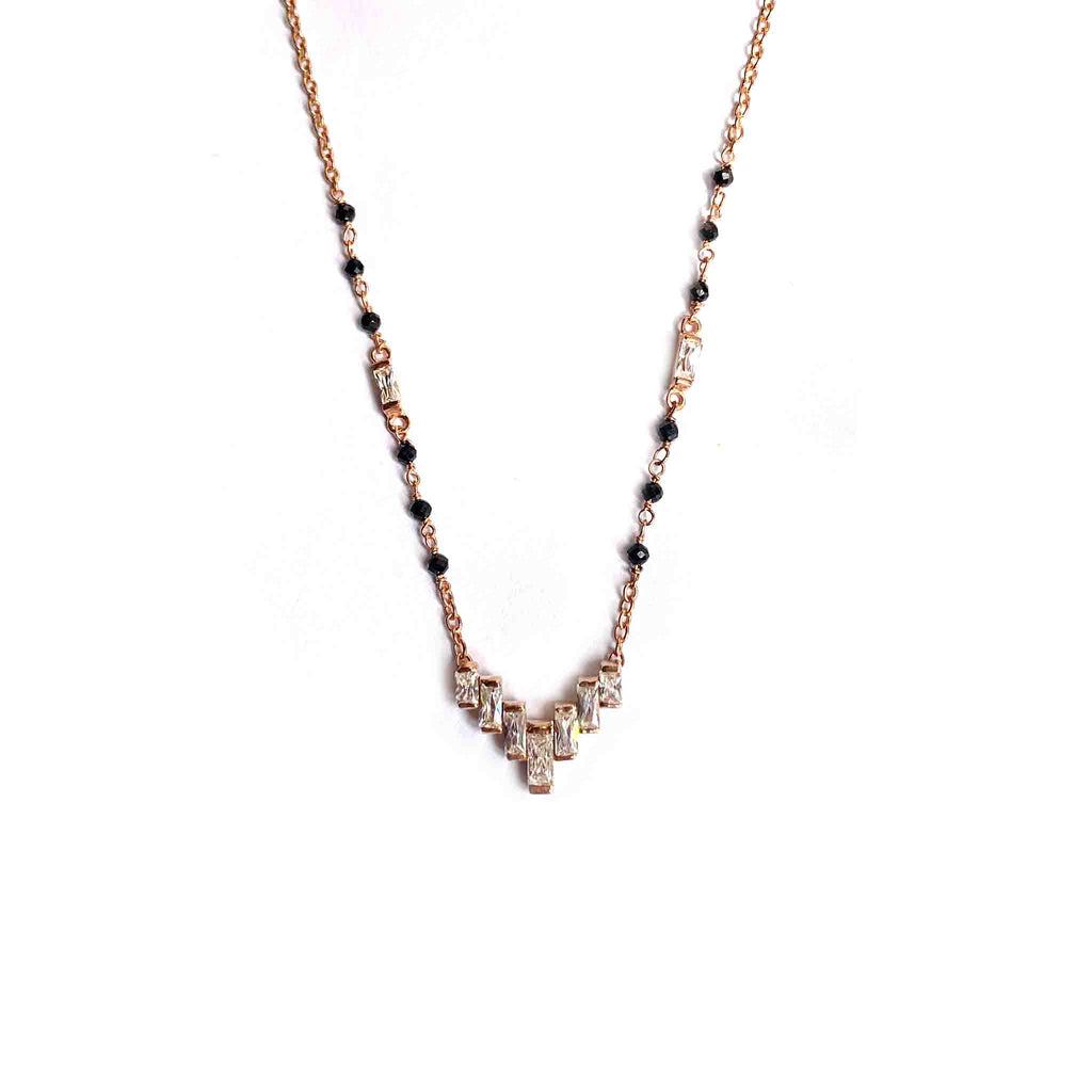 Cadence Silver Mangalsutra - Boldiful