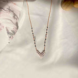 Cadence Silver Mangalsutra - Boldiful