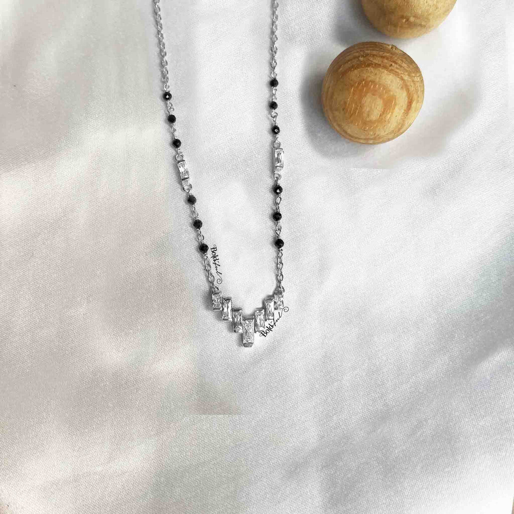 Cadence Silver Mangalsutra - Boldiful