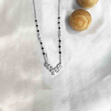 Cadence Silver Mangalsutra - Boldiful