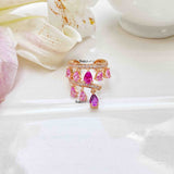 Cadente Sterling Silver Ring - Boldiful
