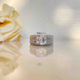 Camber Solitaire Silver Ring - Boldiful