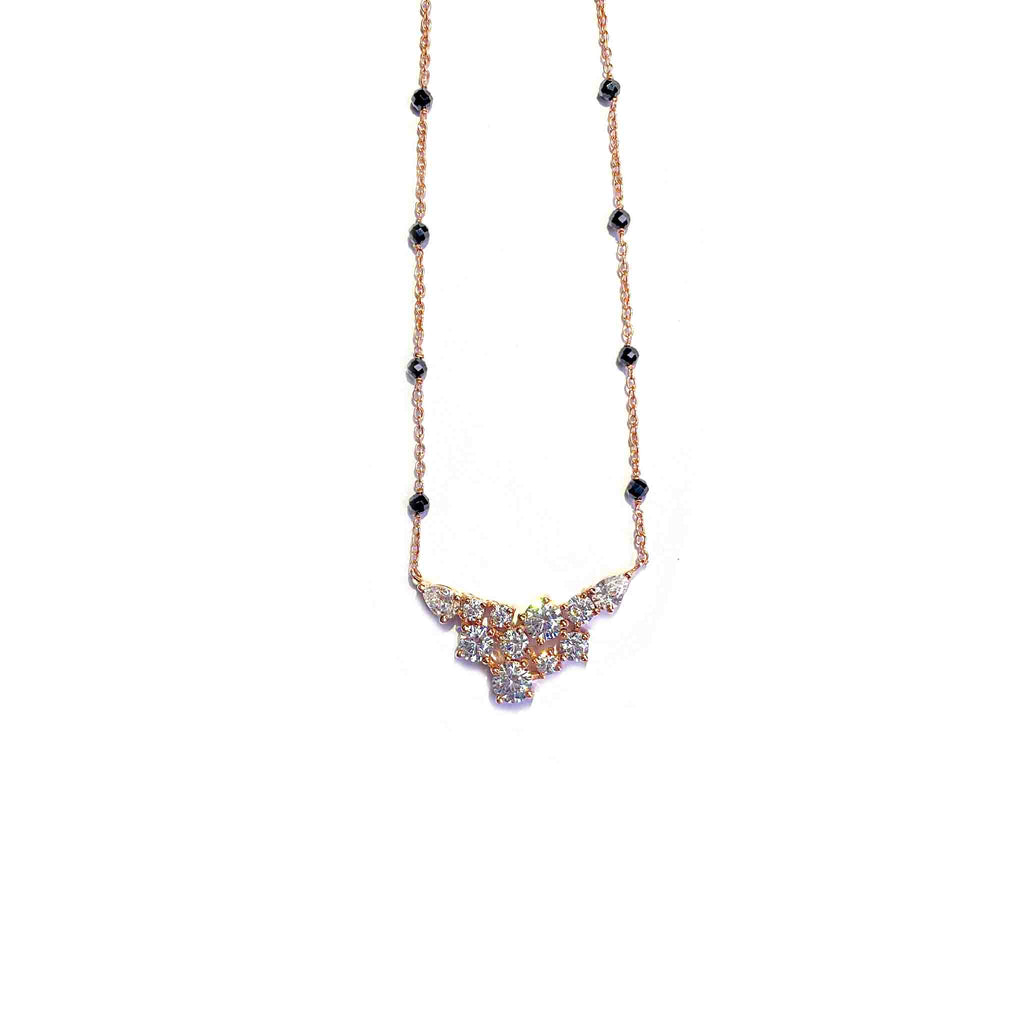 Covey Silver Mangalsutra - Bodliful