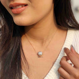 Disco Ball Silver Pendant - Boldiful