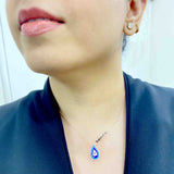Divine Evil Eye Silver Pendant - Boldiful