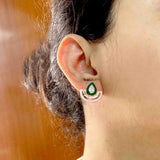 Dramatic Silver Studs - Boldiful