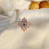 Edgy Timeless Silver Ring - Boldiful