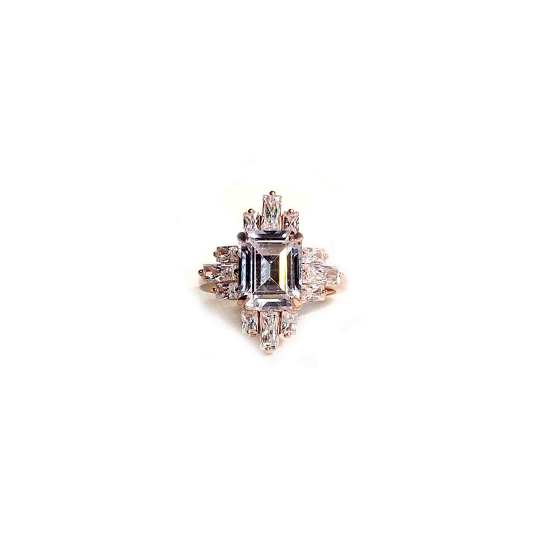 Edgy Timeless Silver Ring - Boldiful