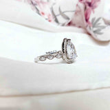 Élan Pear Cut Ring - Boldiful