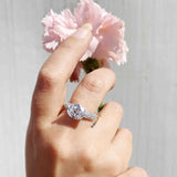 Elliptical Silver Ring - Boldiful