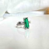 Elongated Baguette Stackable Rings - Boldiful