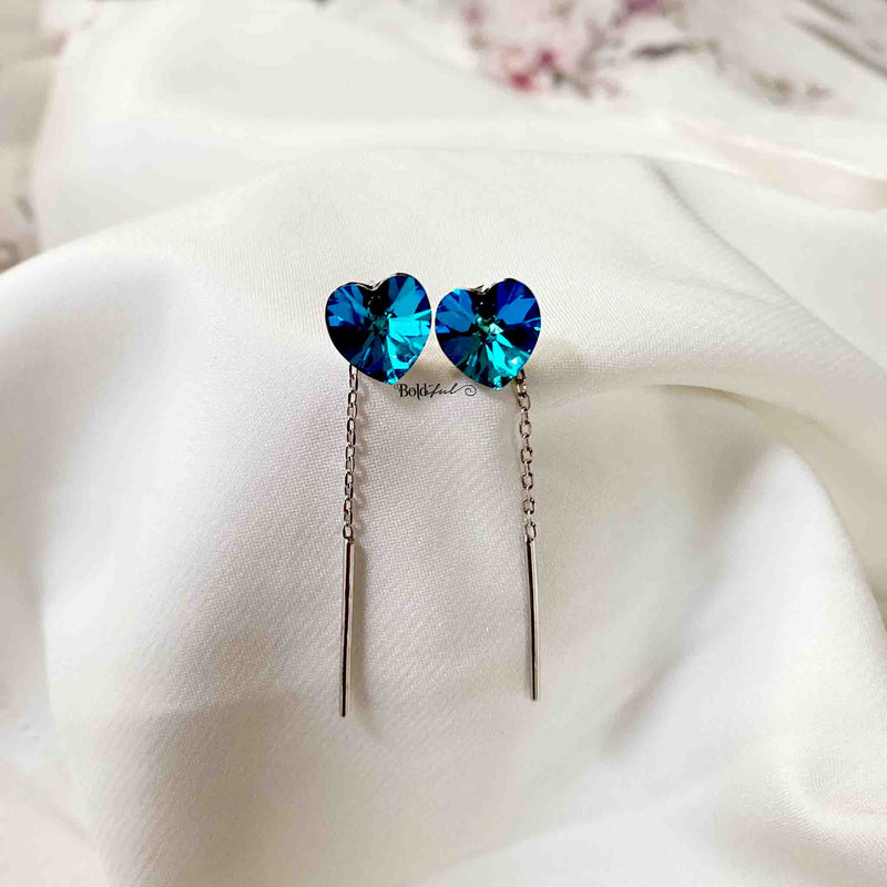 Exquisite Heart Earrings - Boldiful