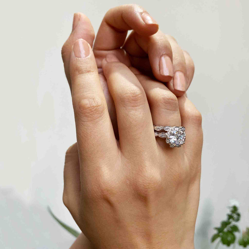 Faddy Sterling Silver Stackable Rings - Boldiful