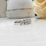Fair Square Half Eternity Band - Boldiful