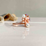 Fairy Pink Bahara Ring - Boldiful