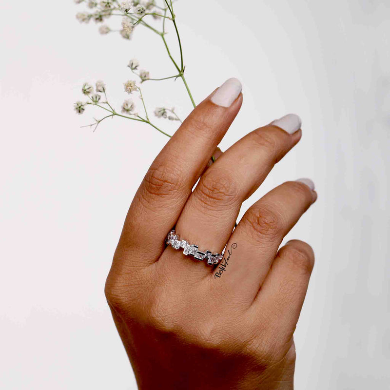 Fervid Minimal Silver Band - Boldiful