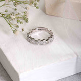 Fervid Minimal Silver Band - Boldiful